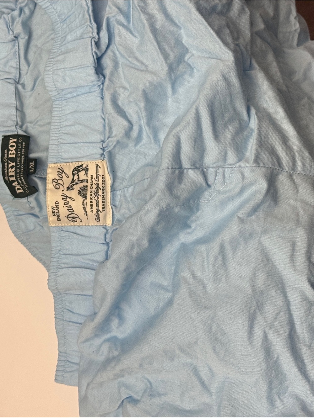 Dairy Boy light blue sleep short L/XL